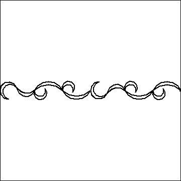 (image for) Curly Sash-L03597*